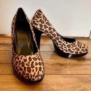 Leopard Print High Heels